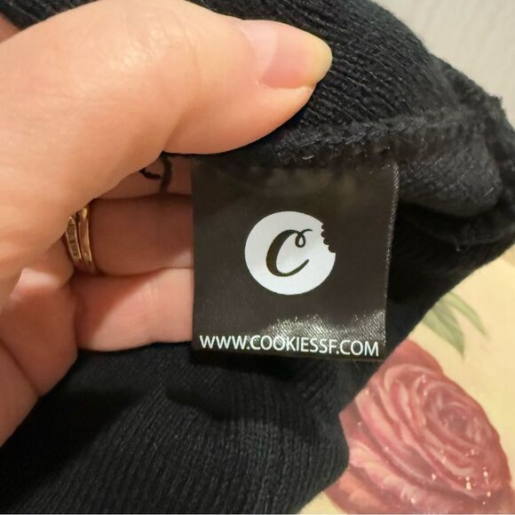 Cookies Infamous Black Knit Beanie Embroidered Unisex main image 4
